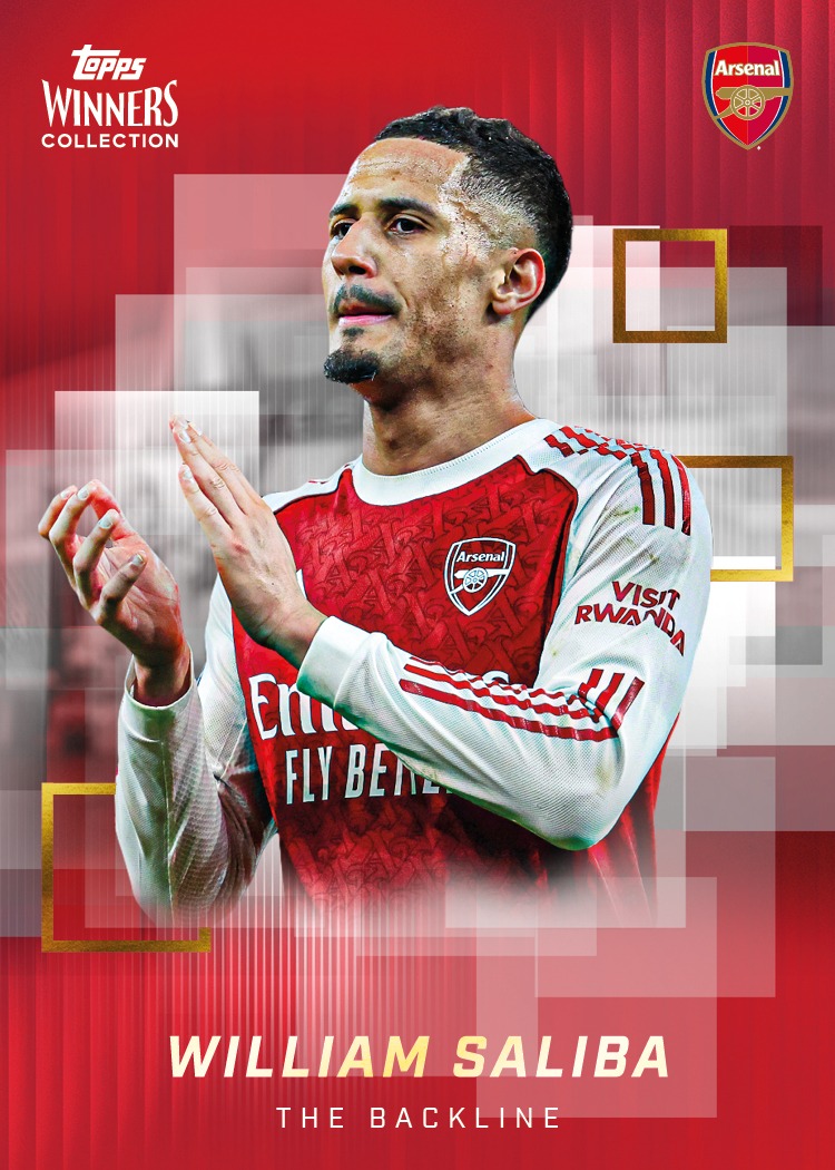 Example Topps Topps Winners Collection - Arsenal Card