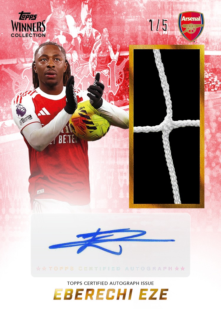 Example Topps Topps Winners Collection - Arsenal Card