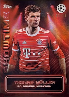 Example Topps UCC Showtime Card