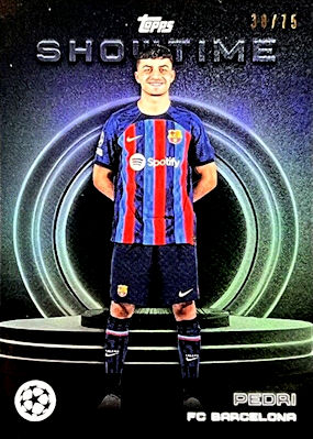Example Topps UCC Showtime Card