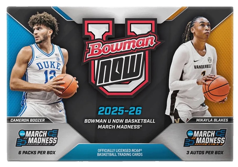 2025-26 Bowman U Now March Madness Basketball