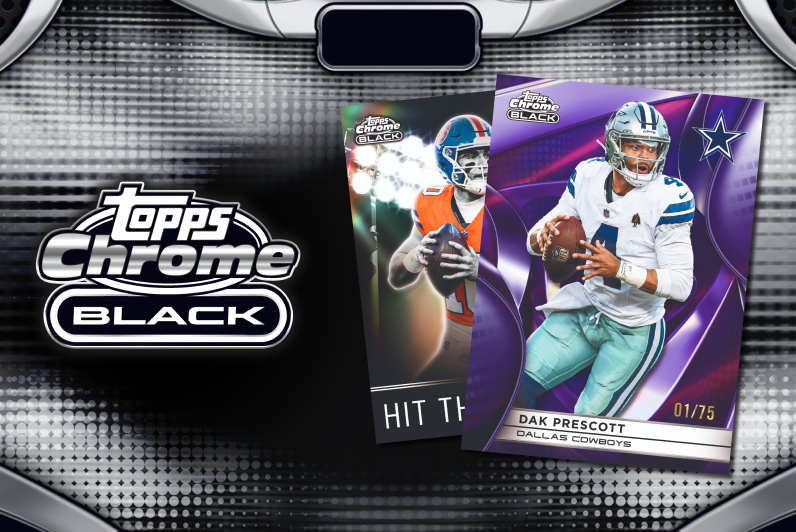 2025-26 Chrome Black Football