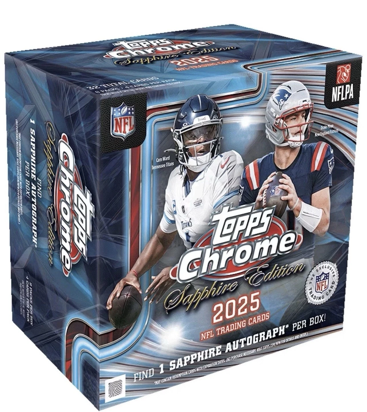 2025-26 Chrome Sapphire Football