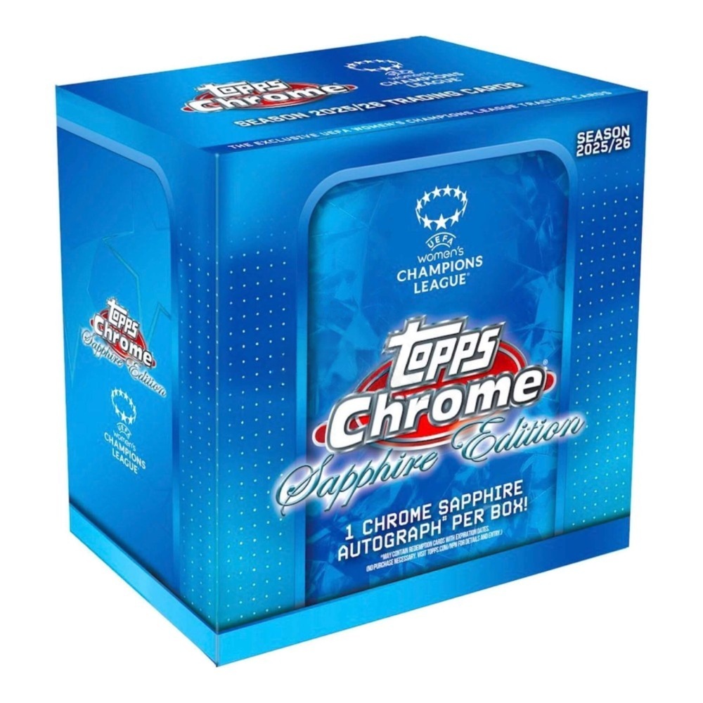 2025-26 Chrome UWCL Sapphire Edition