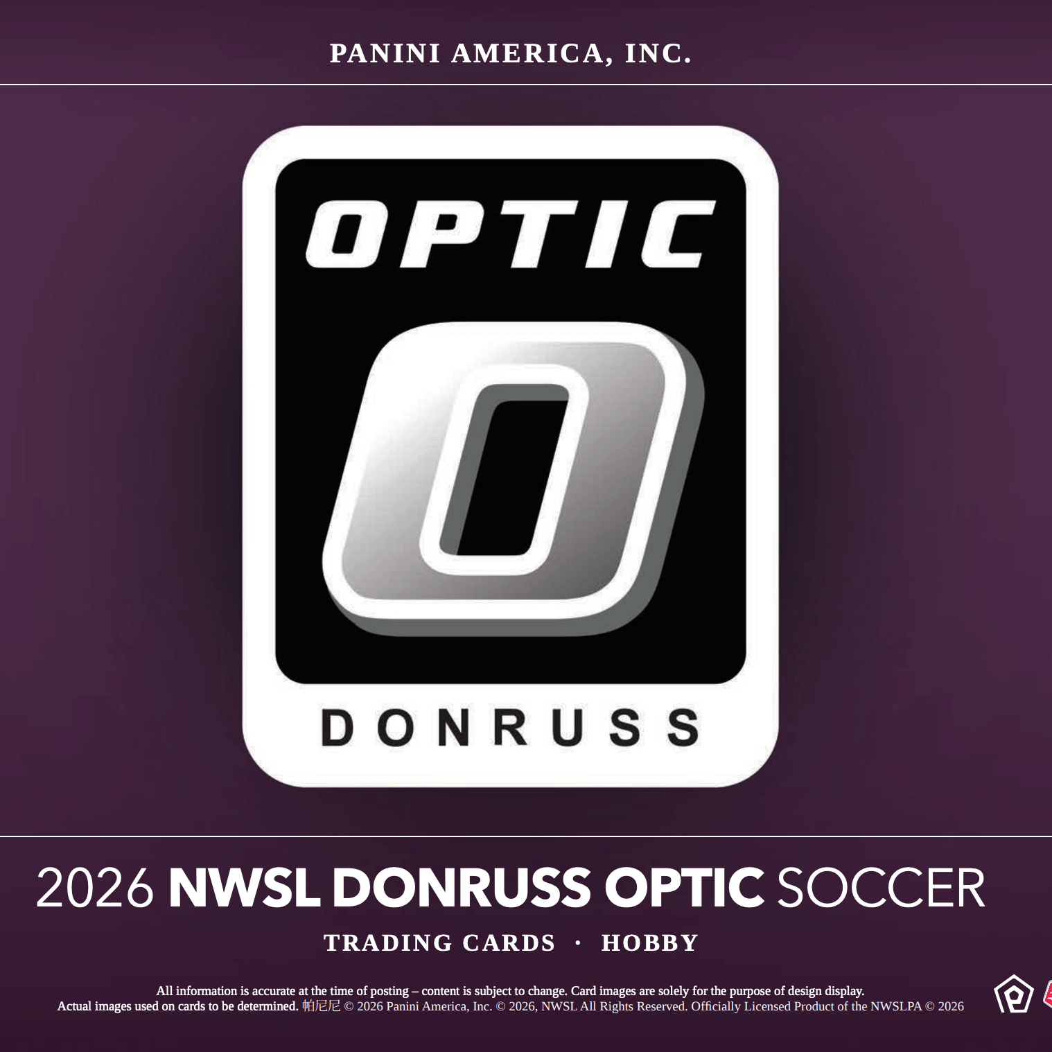 2025-26 Donruss Optic NWSL