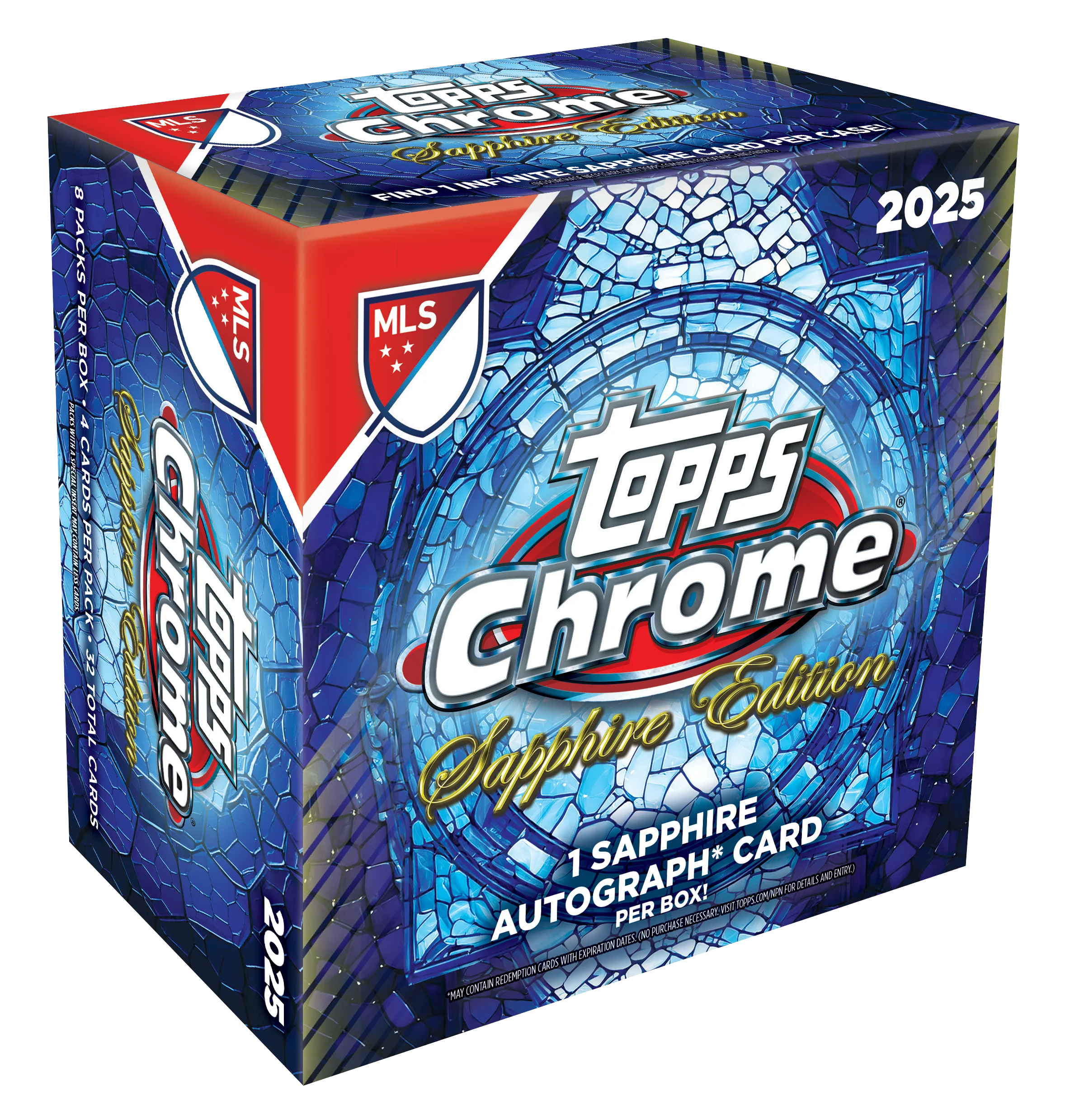 2025-26 MLS Chrome Sapphire